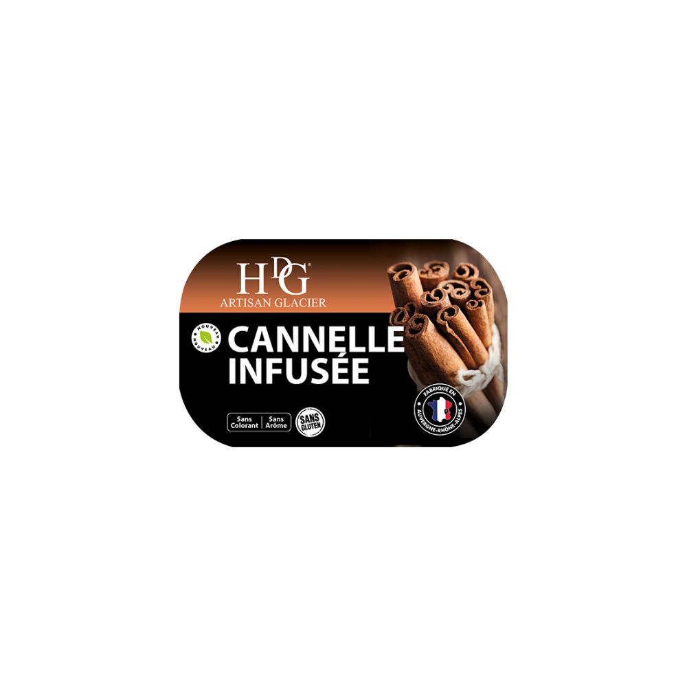 Glace Cannelle Infusee 487.5g - Histoires De Glaces