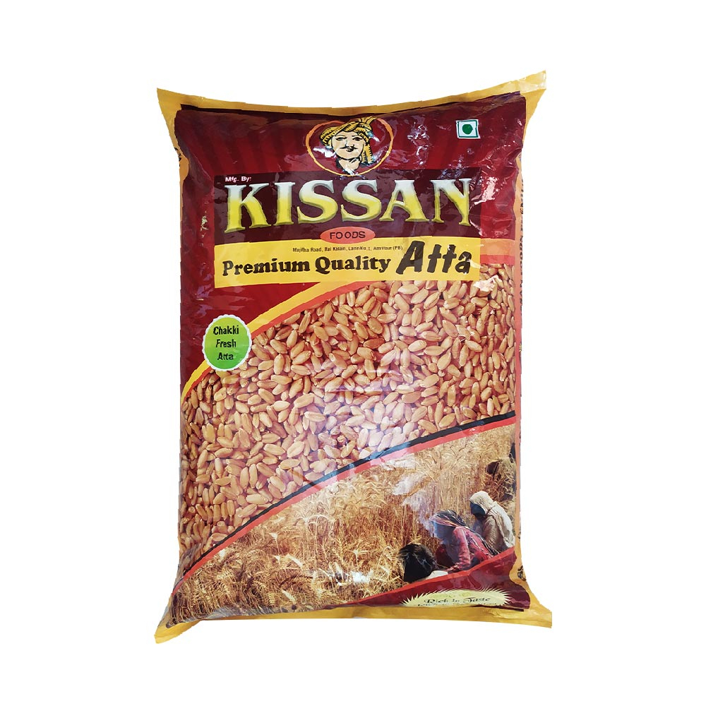 Harina De Trigo Integral (Chakki Atta) 2 X 10 Kg - Kissan