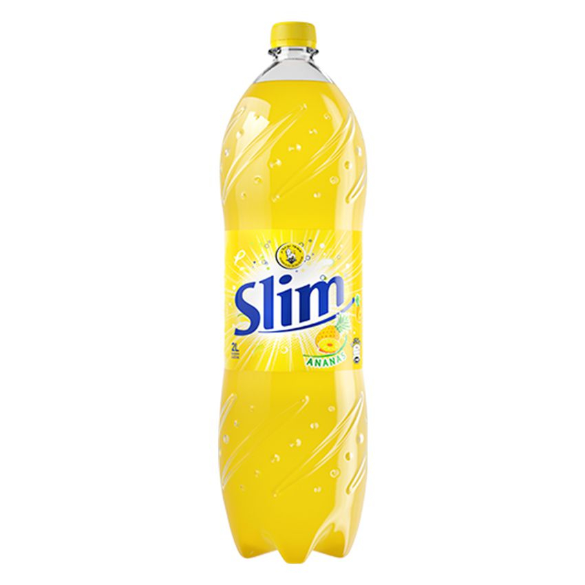 Slim Ananas Pet 2l - HAMOUD BOUALEM