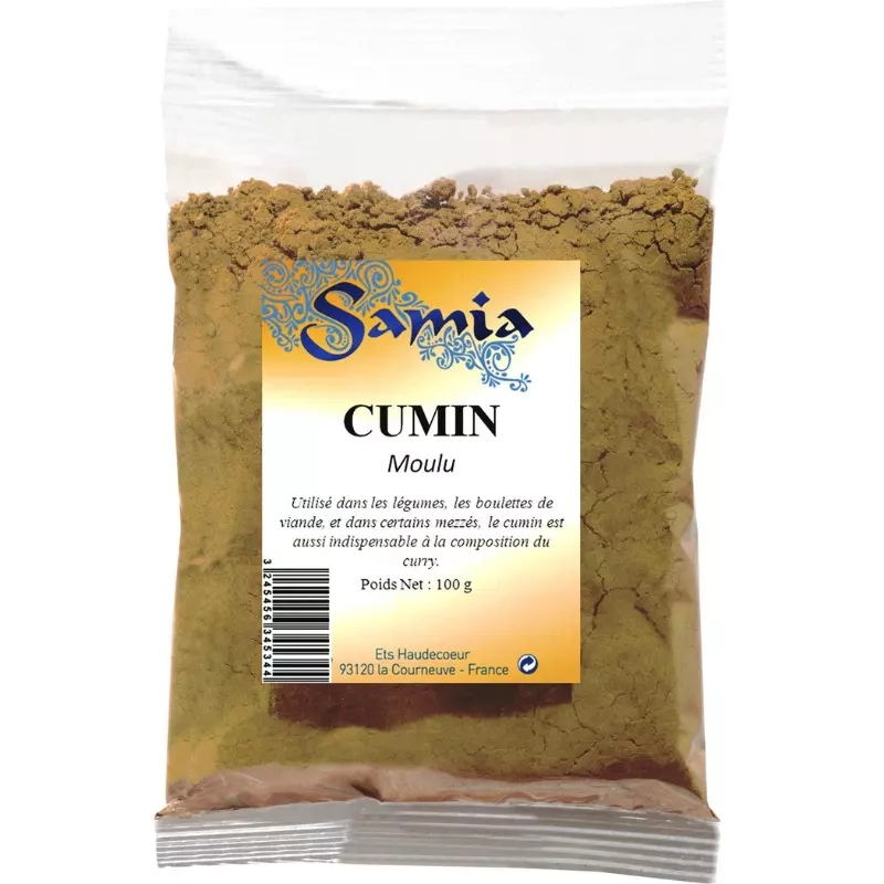 Cumin moulu 250g - SAMIA