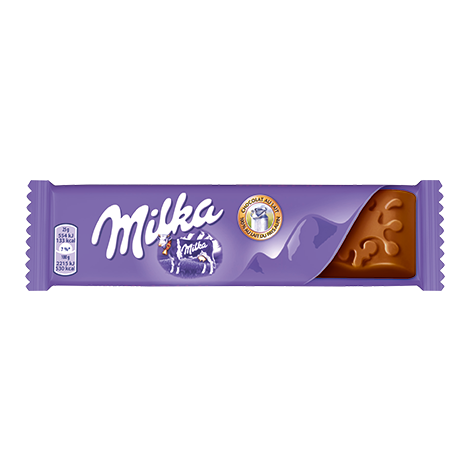 Mini tablette chocolat au alit 25g - MILKA