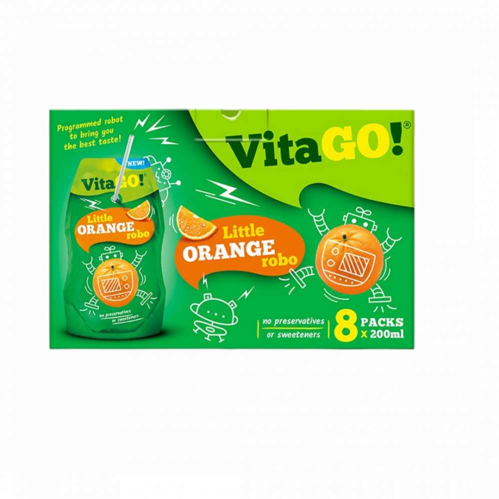 Vitago Orange 8x200ml