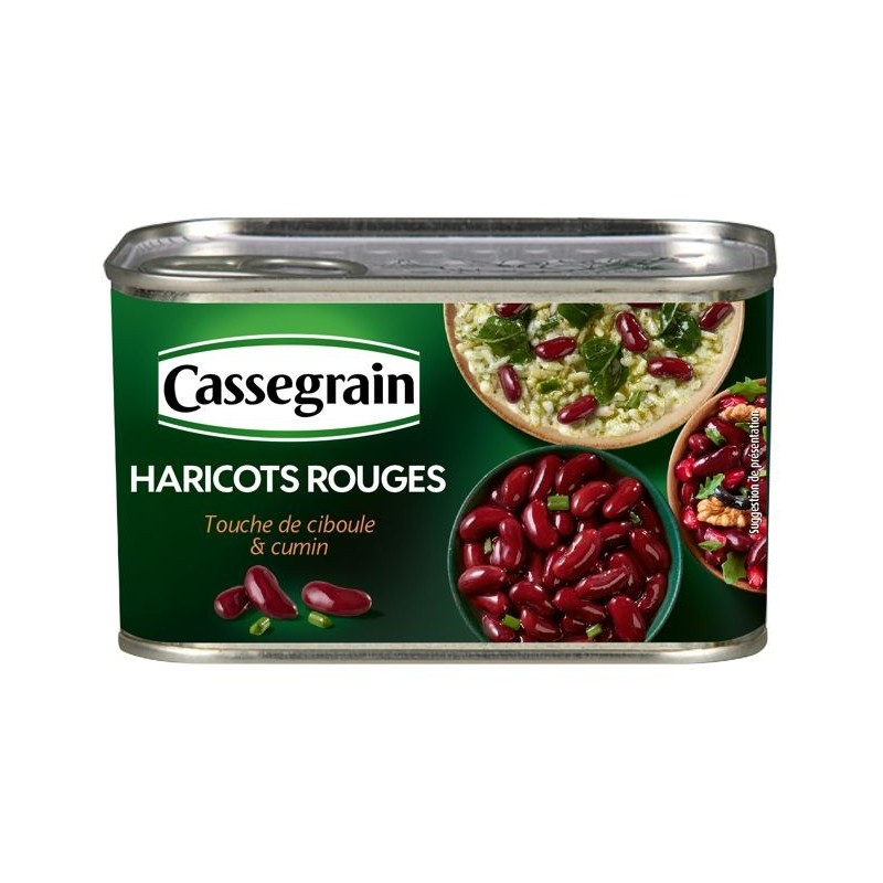 Frijol Rojo Cajún, 400g - CASSEGRAIN