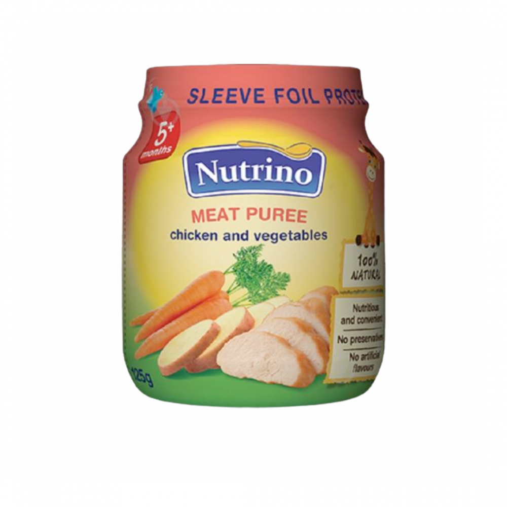 Nutrino Meat Puree - Chicken And Vegetables