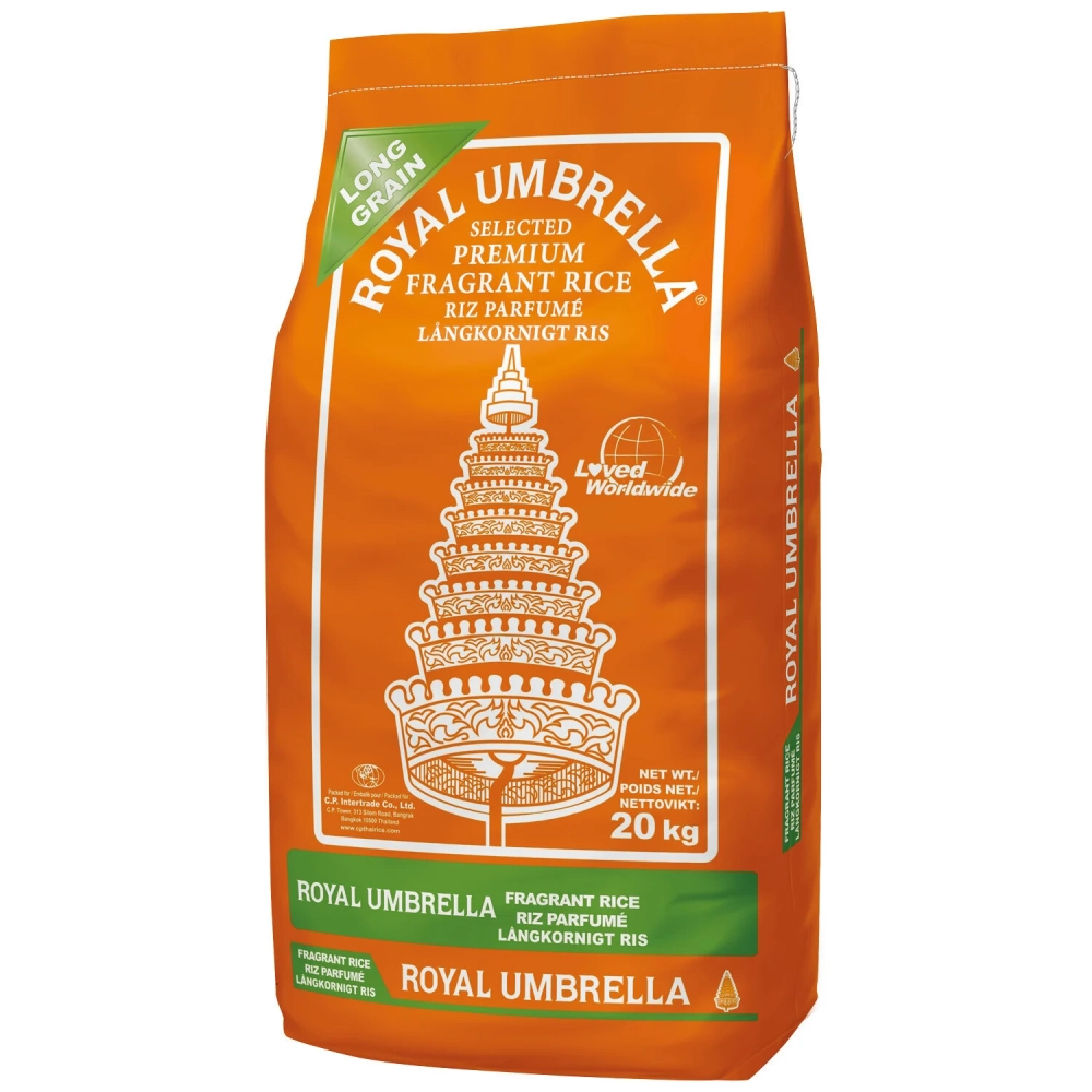 Arroz Fragante 20kg P48 - Paraguas Royal