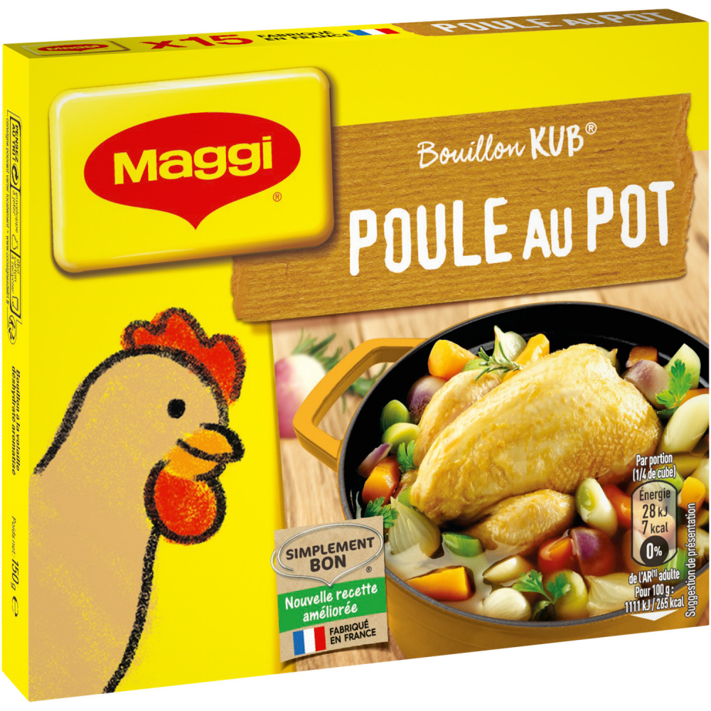 Bouillon kub Poule au pot, 150g  - MAGGI