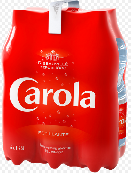 Eau Carola Rouge Pet 6x125cl