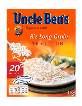 Riz Long grain 1 kg - UNCLE BENS