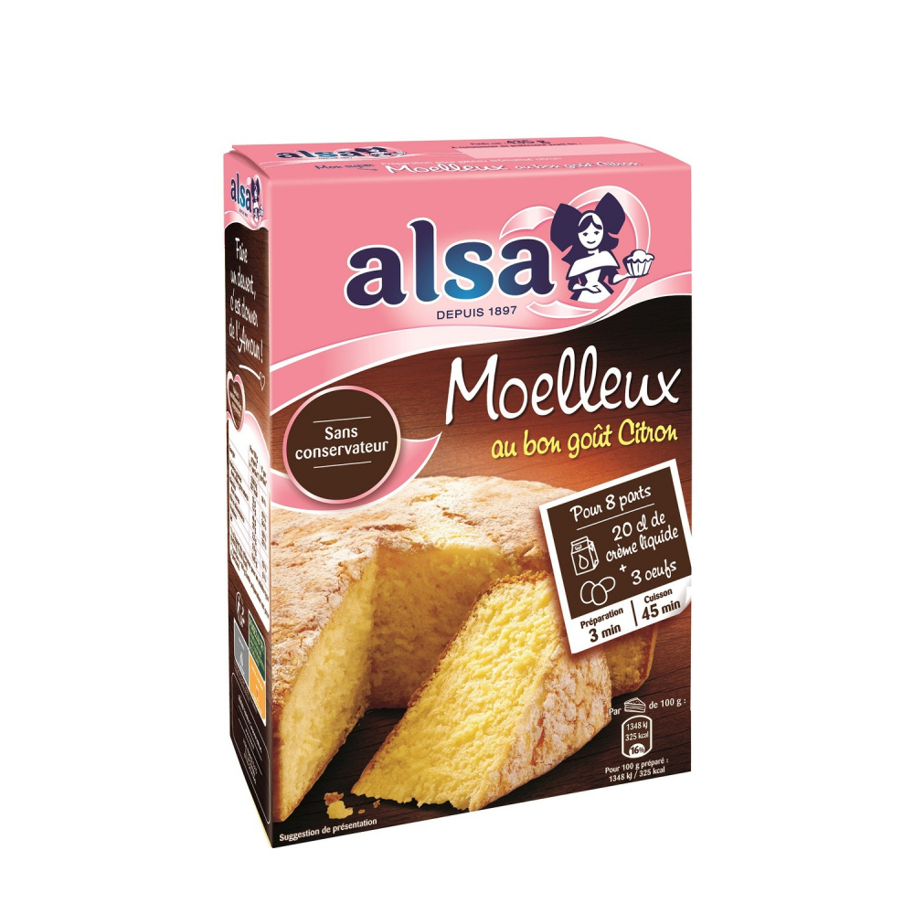 Moelleux au citron 435g - ALSA