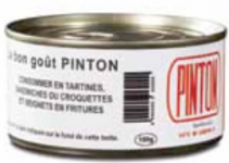 Pâté de Sardinelles PINTON (48 x 180 g)
