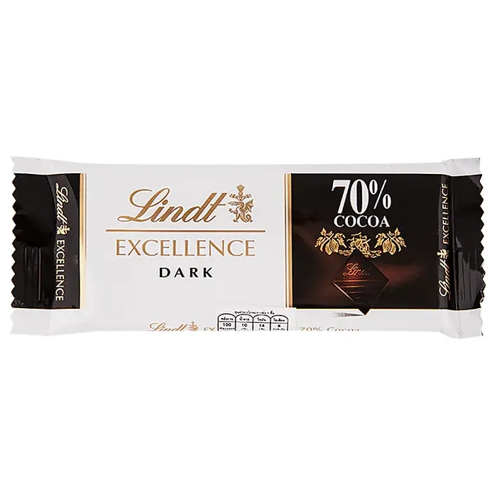 Excellence Noir 70% Barretta 35g - LINDT