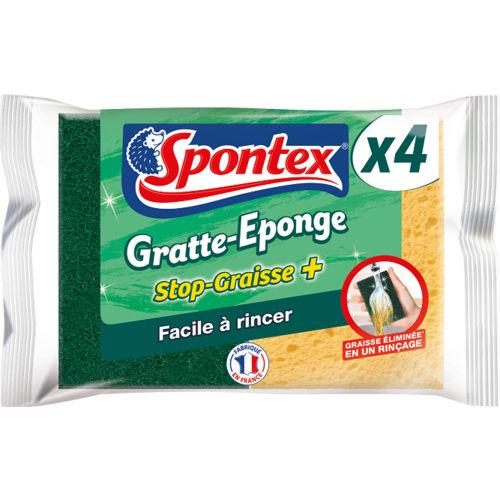Stop-grasse + مكشطة الإسفنج x2 - SPONTEX