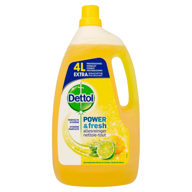 منظف ​​سيتروين باور آند فريش لجميع الأغراض 4 لتر 4000 مل - Dettol