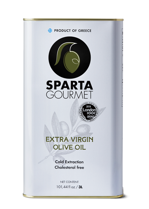 Sparta Gourmet Extra Virgin Olive Oil 3lt
