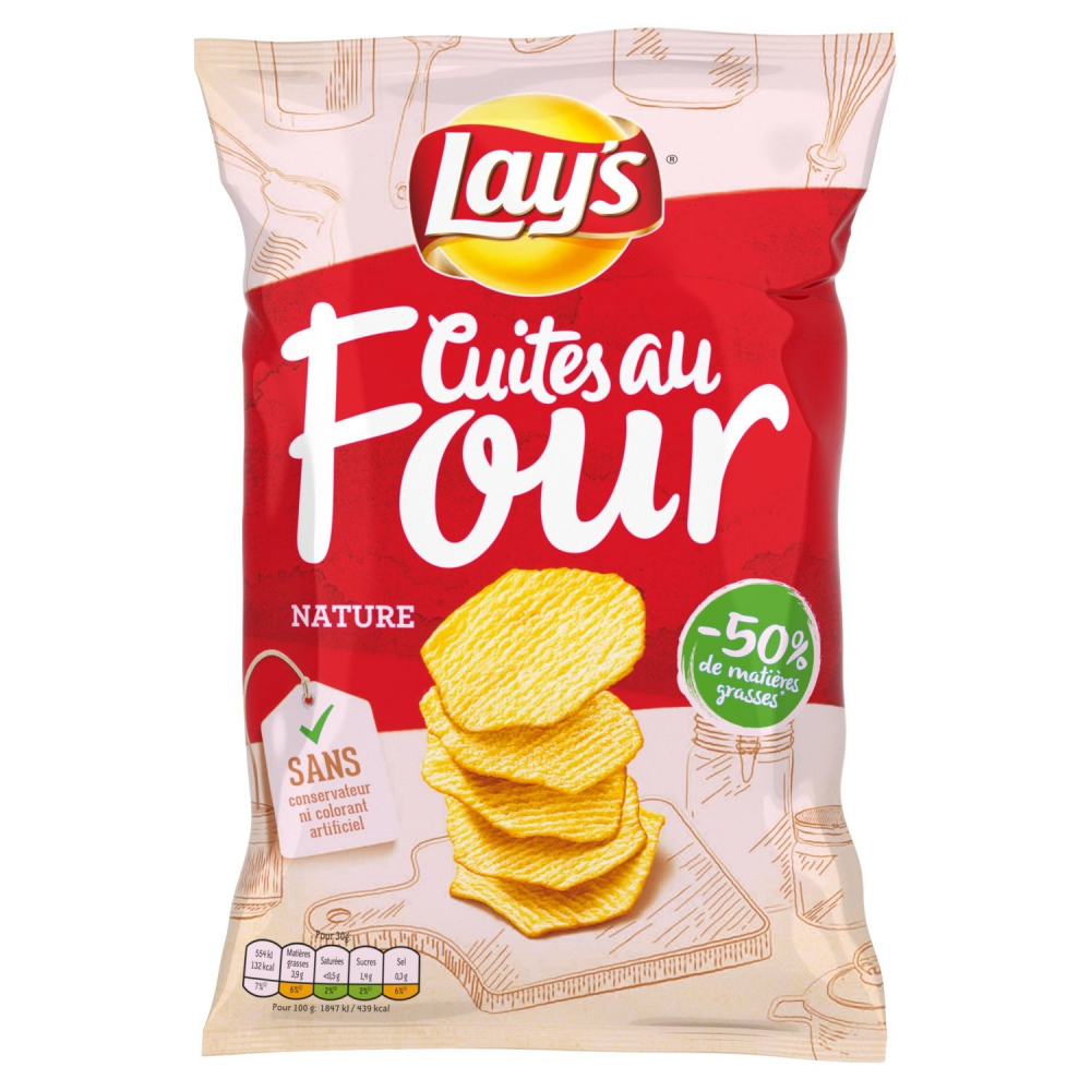 Lays Cuite Fr Nature 130g