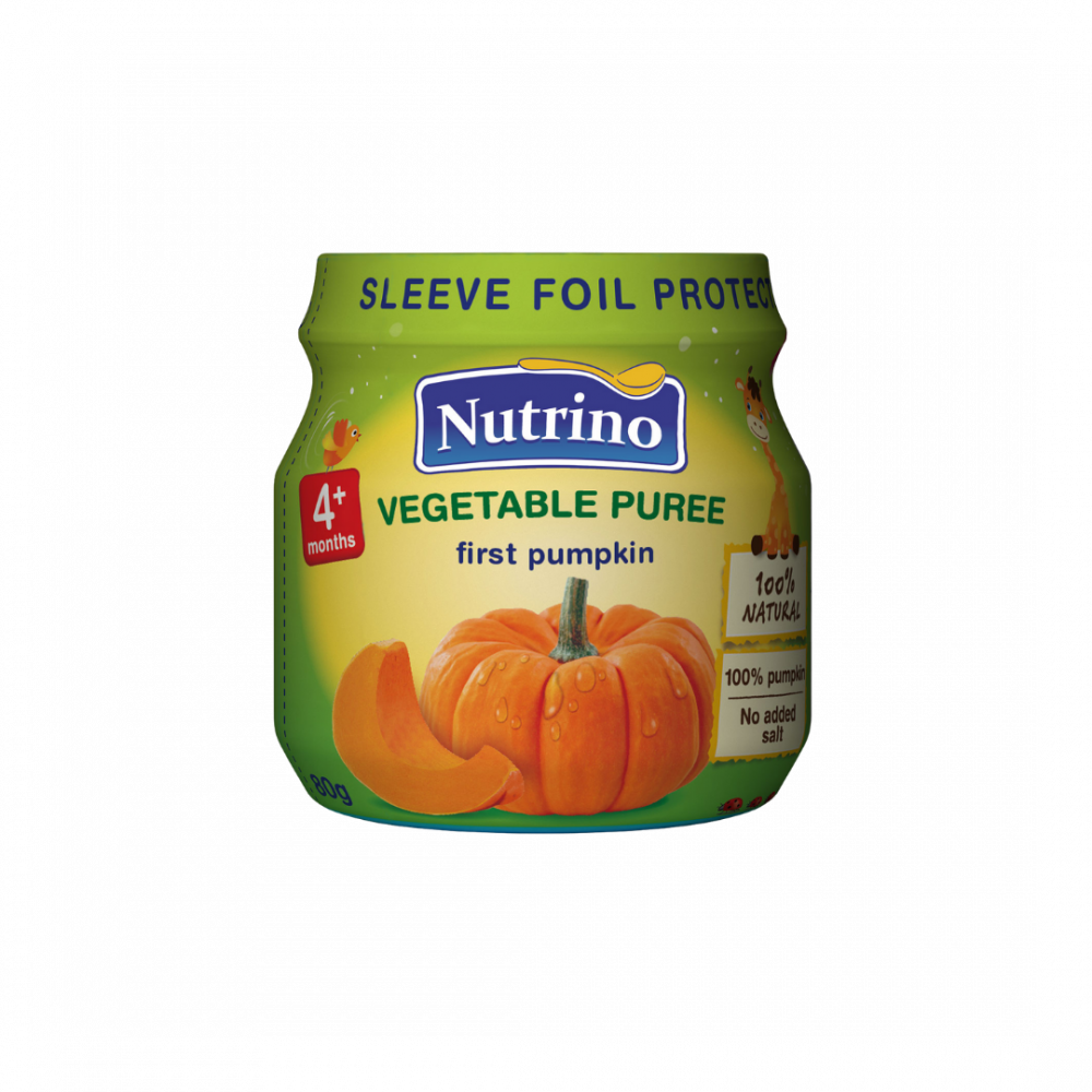Nutrino Vegetable Puree - First Pumpkin