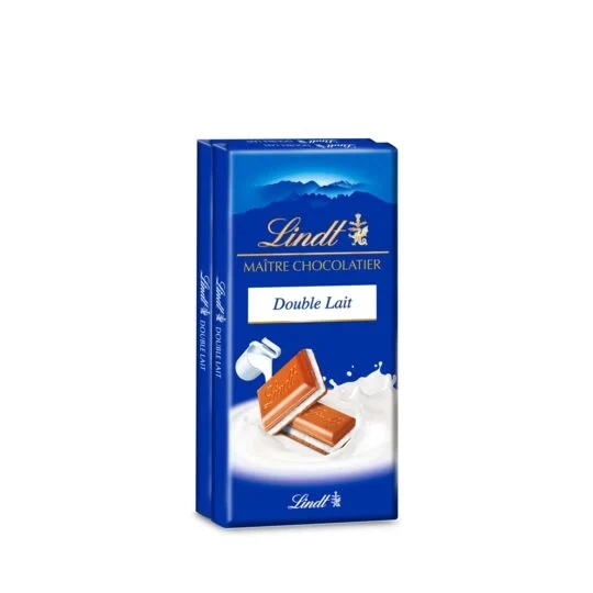 Maître Chocolatier Double Lait Lot 2x100 G - LINDT