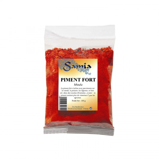 Ground hot Pepper 100g - SAMIA