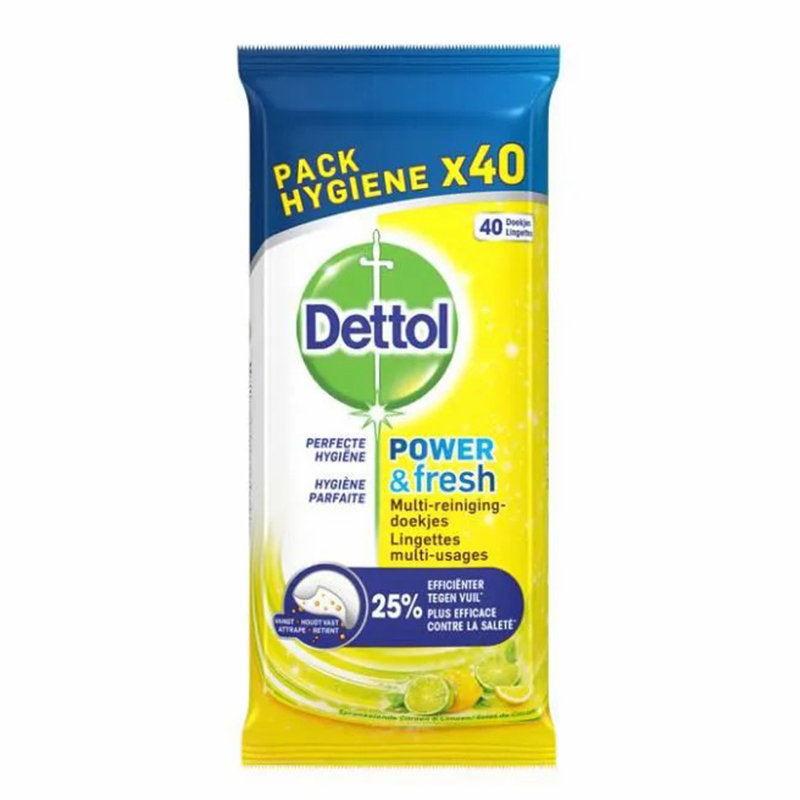 Salviette detergenti agli agrumi X40 - Dettol