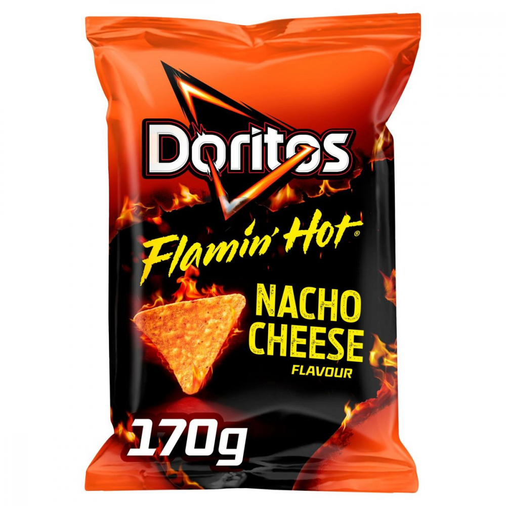 Chips tortilla spicy saveur flaming hot 170g - DORITOS