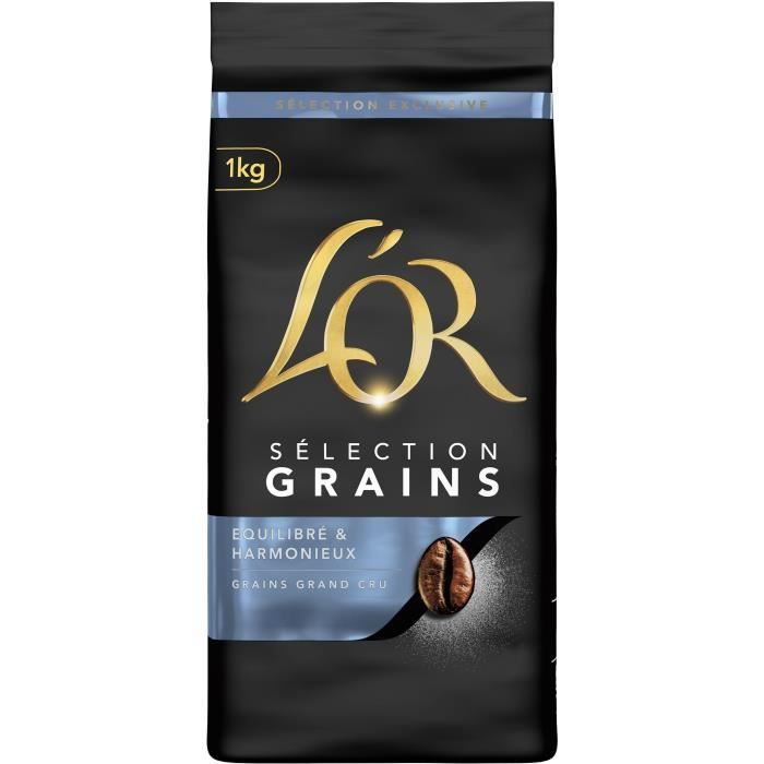 Café grains 100% arabica 1kg - L'OR