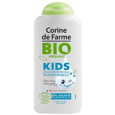 CORINE DE FARME Douche Soin Kids 2en1 corps et cheveux 300ml