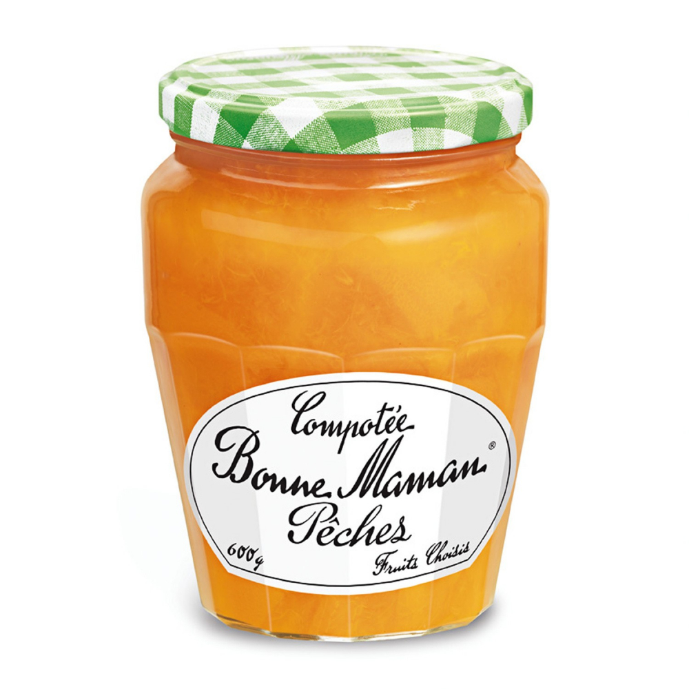 Compote de pêches 600g - BONNE MAMAN