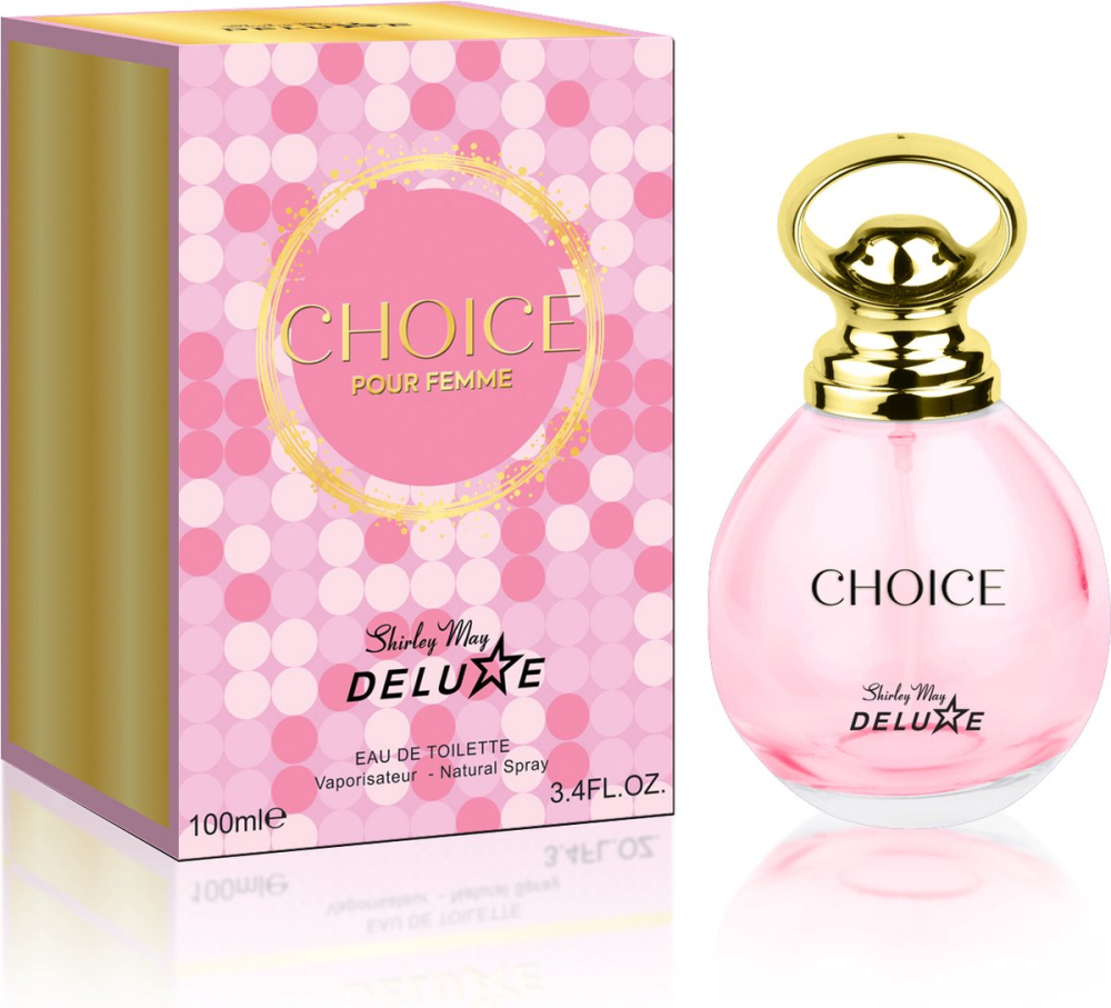 Eau De Toilette Femme  Choice 100ml - Shirley May Deluxe