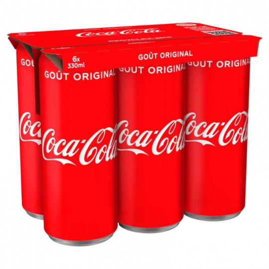 Coca Cola Btes Sleek 6x33cl