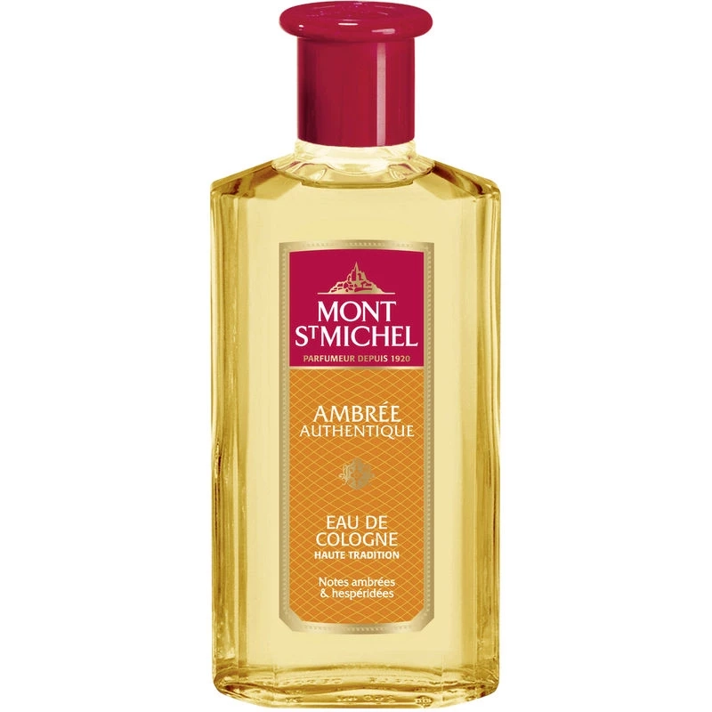 Eau de Cologne ambrée authentique 250ml - MONT ST MICHEL