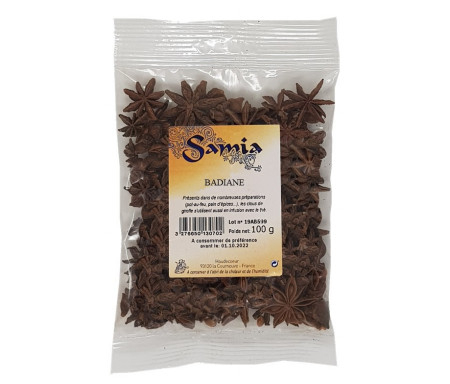 Badiane Entiere 50g - SAMIA