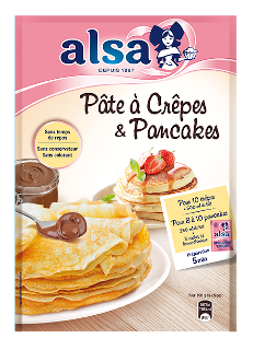 Préparation Crêpes & Pancake 210g - ALSA