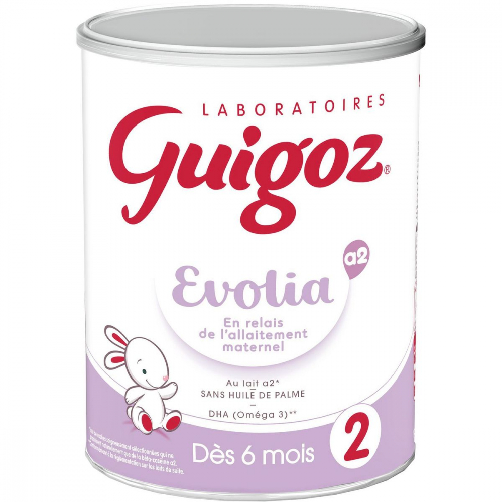 Milk powder evolia relay 2nd age 800g - GUIGOZ