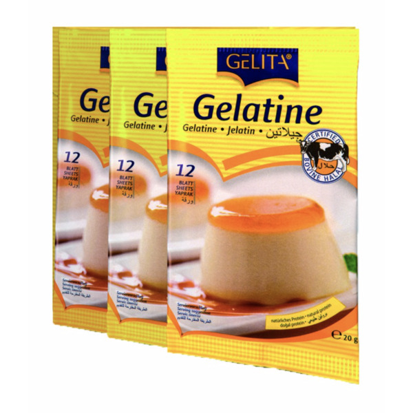 Gelatine Halal 20gr - Gelita