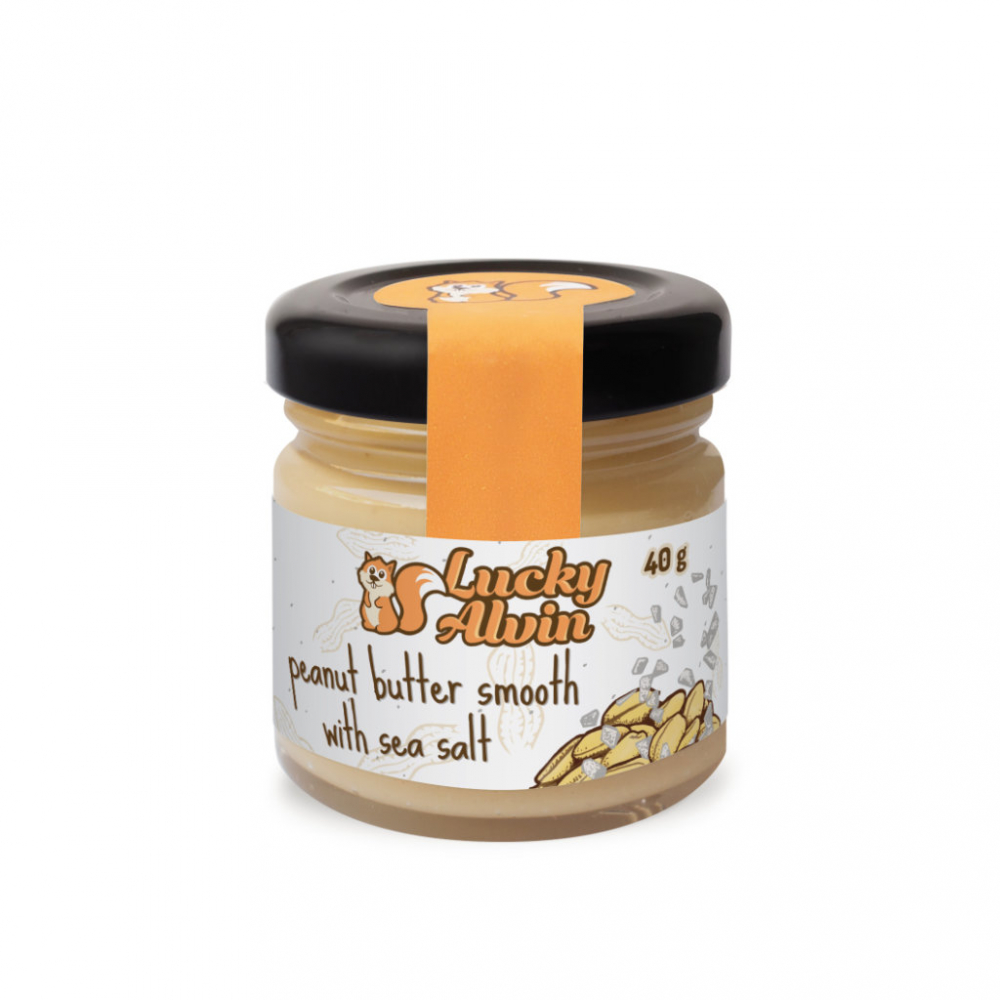 La Peanut Butter Smooth With Sea Salt 40 G