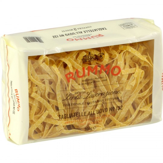 Tagliatelle Pasta All'uovo N°132, 250g - Rummo