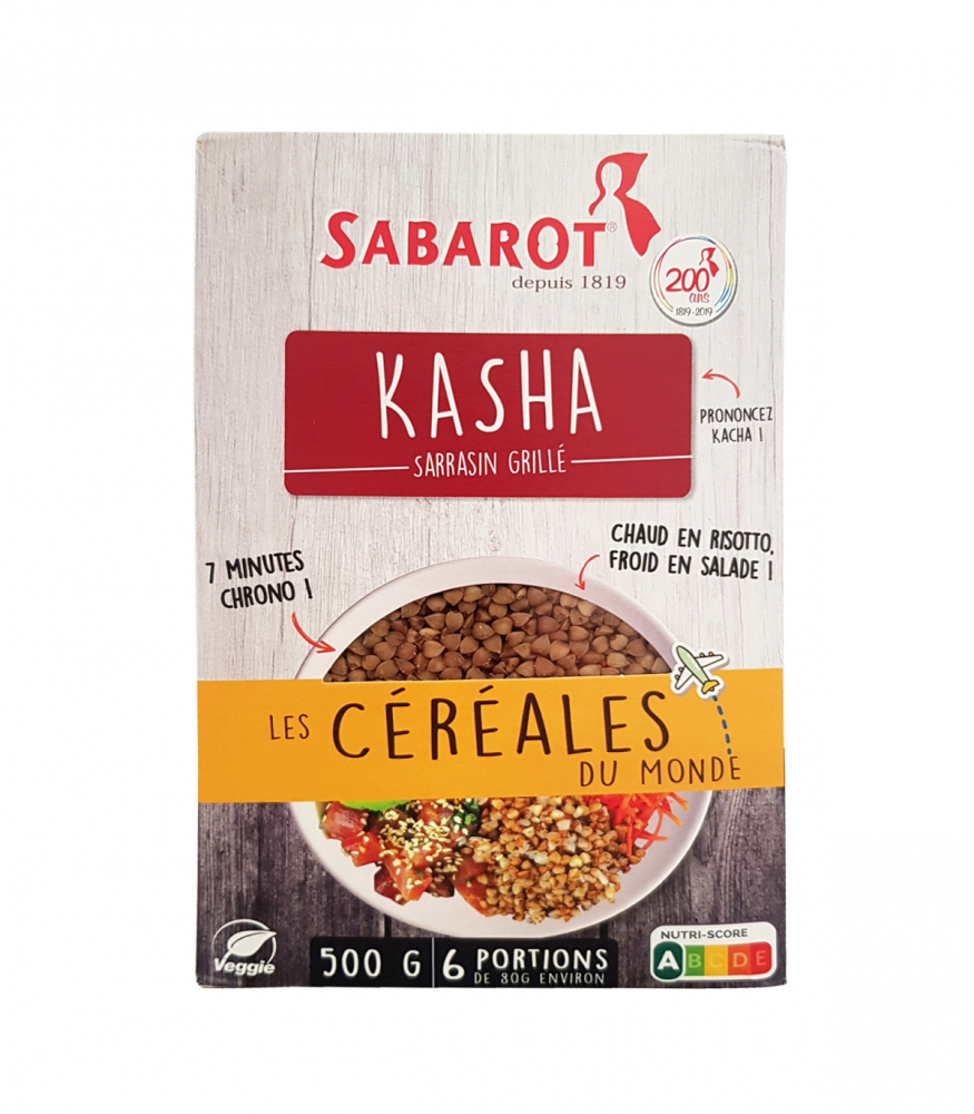 Kasha Grilled Buckwheat 500g - SABAROT