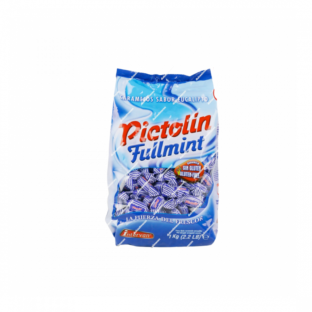 Pictolin Fullmint - Strong Mint Candies - 1kg Bag