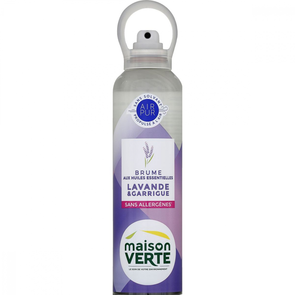 Lavender & garrigue deodorizing mist 200ml - MAISON VERTE