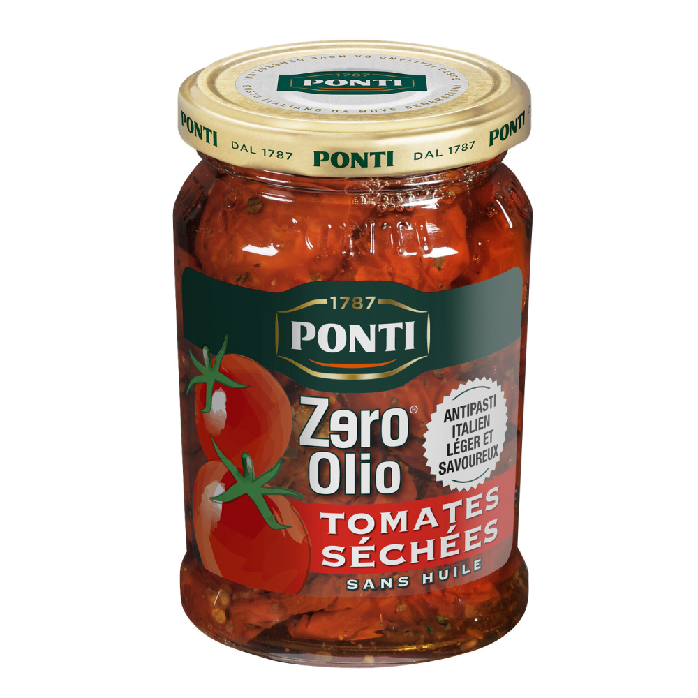 Tomates Secos sem óleo 300g - PONTI