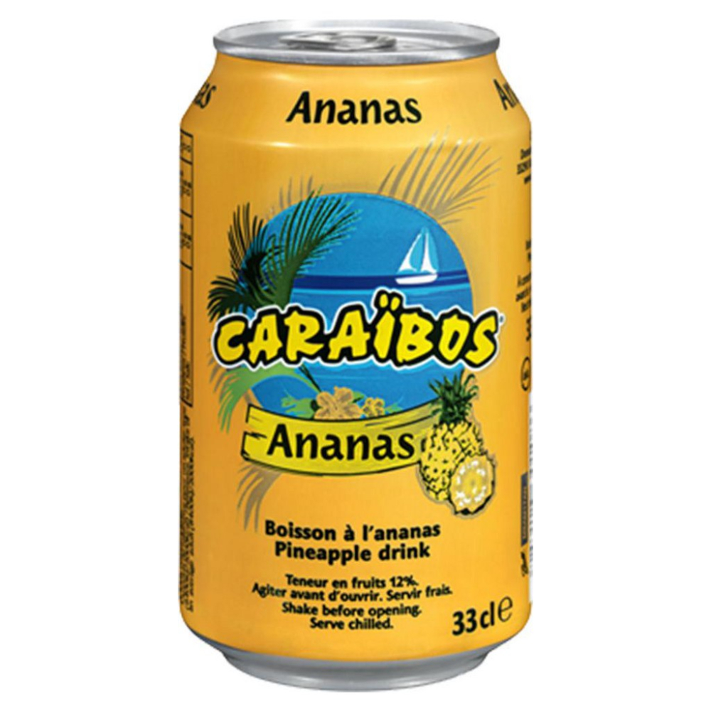 Caraïbos Ananas 33cl Fr X24 Fat - CARAIBOS