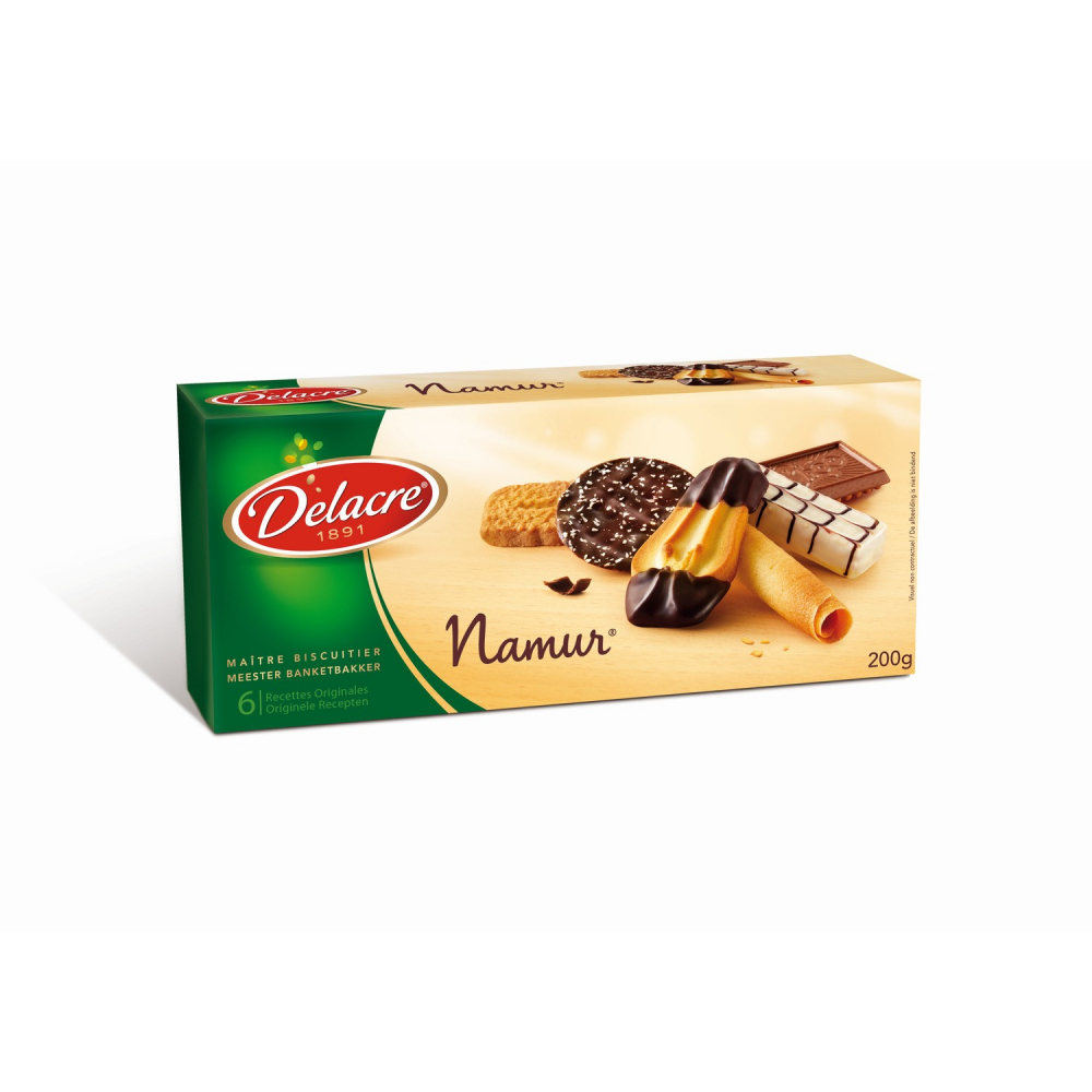 Namur assortment biscuits 200g - DELACRE