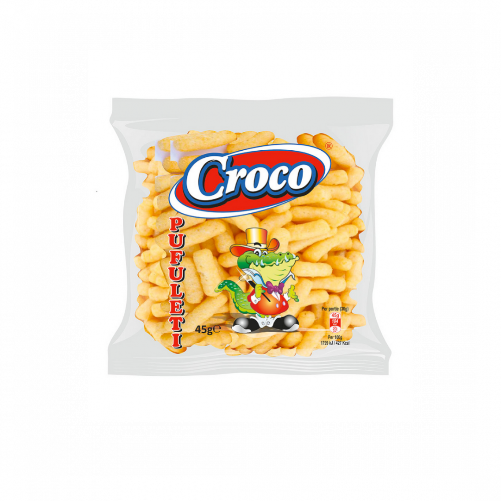Croco Corn Puffs Tr. 45g 40/1rsc