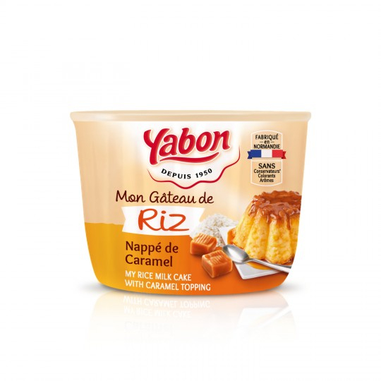 Pastel de Arroz con Caramelo, Bote 420g - YABON