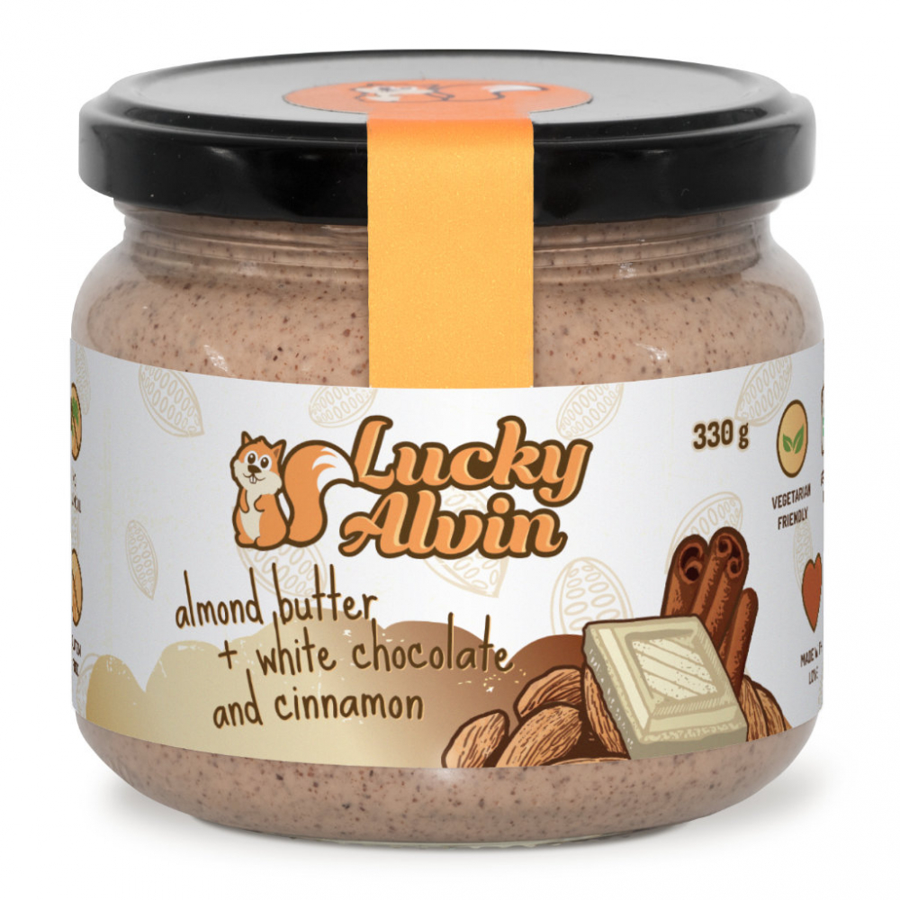 La Almonds + White Chocolate + Cinnamon 330 G