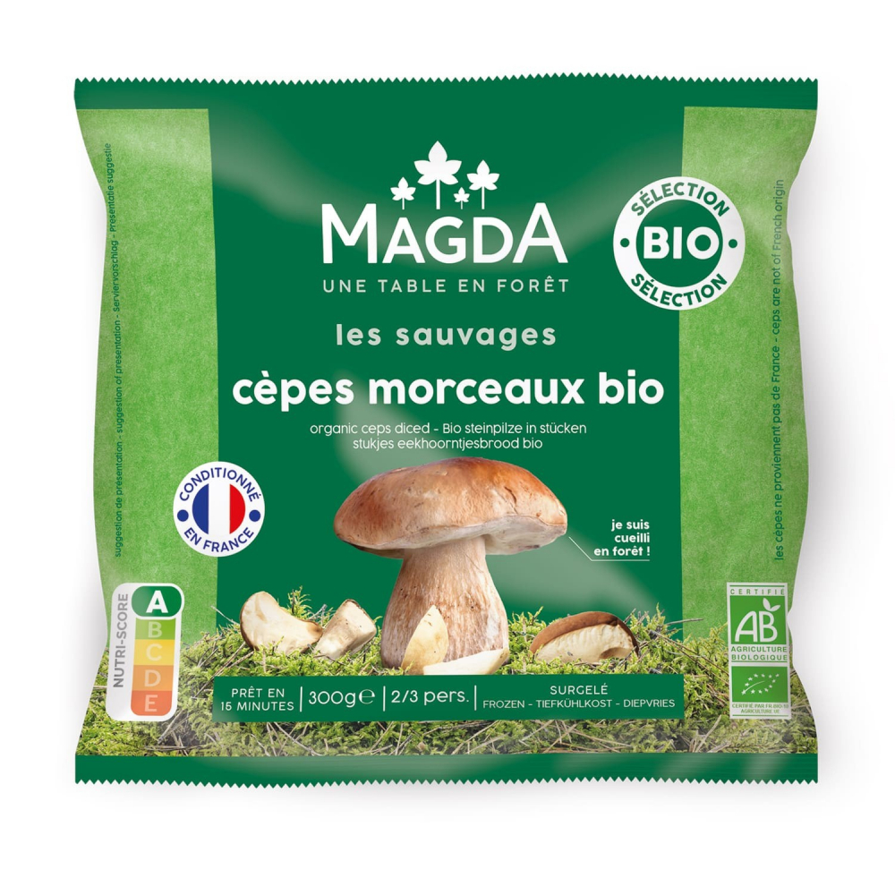 Cepes Morceaux Bio 300g - Magda