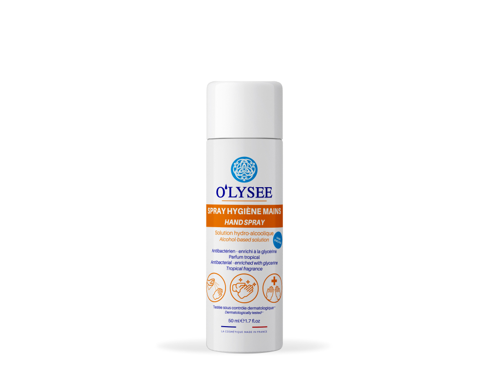 Spray hydroalcoolique 50ml - O'lysee