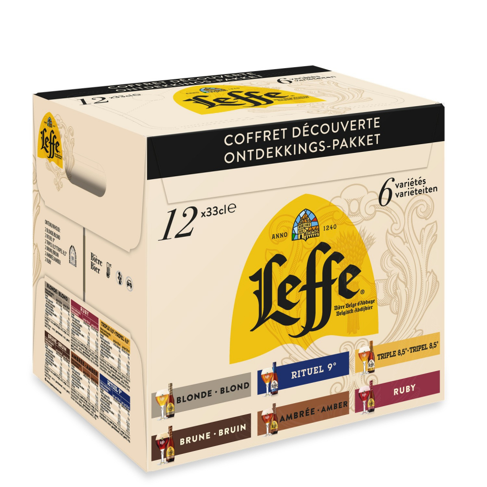 Birra alla scoperta 6 varietà LEFFE