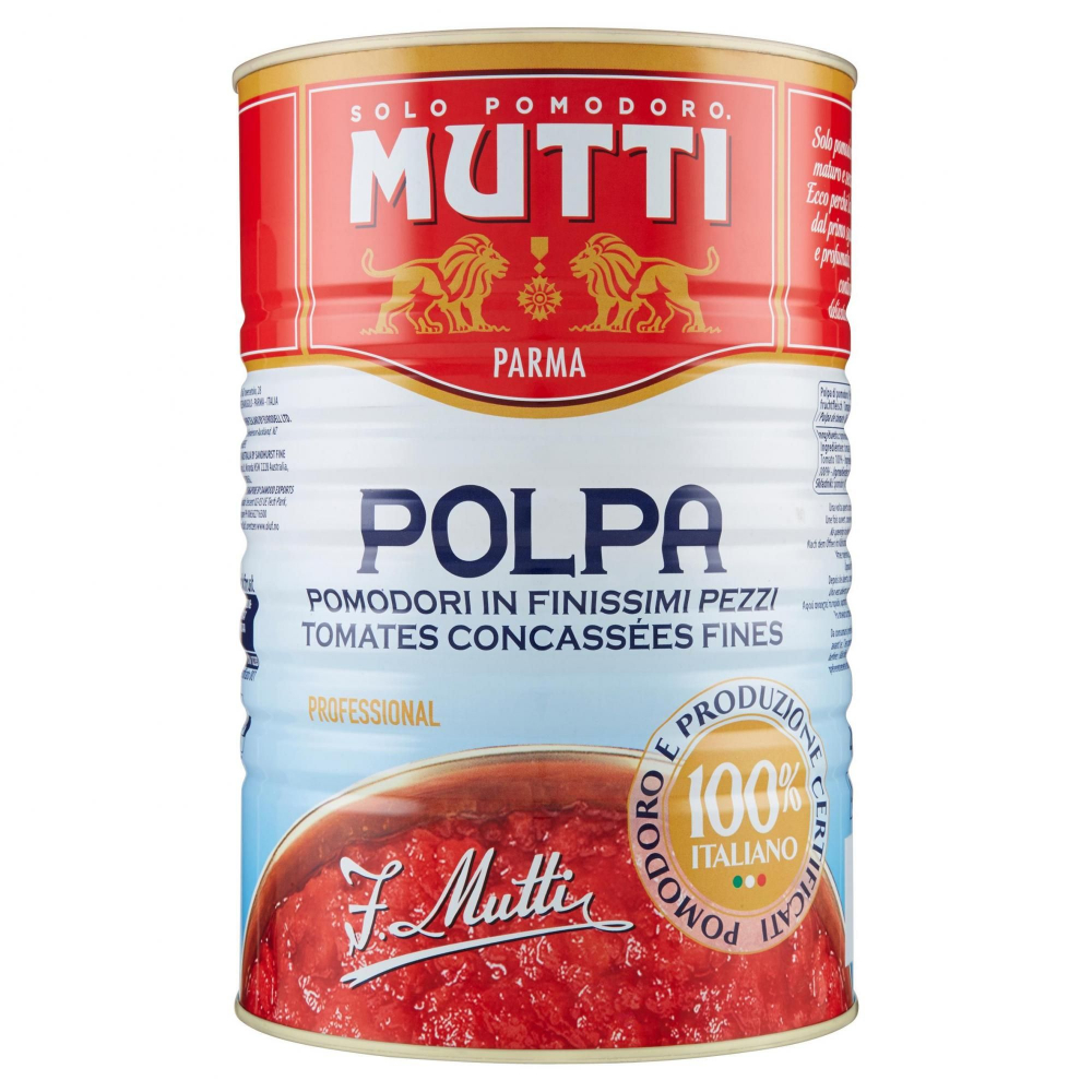 Pulpe Fine de Tomates Production 100% Italienne, 400g - MUTTI
