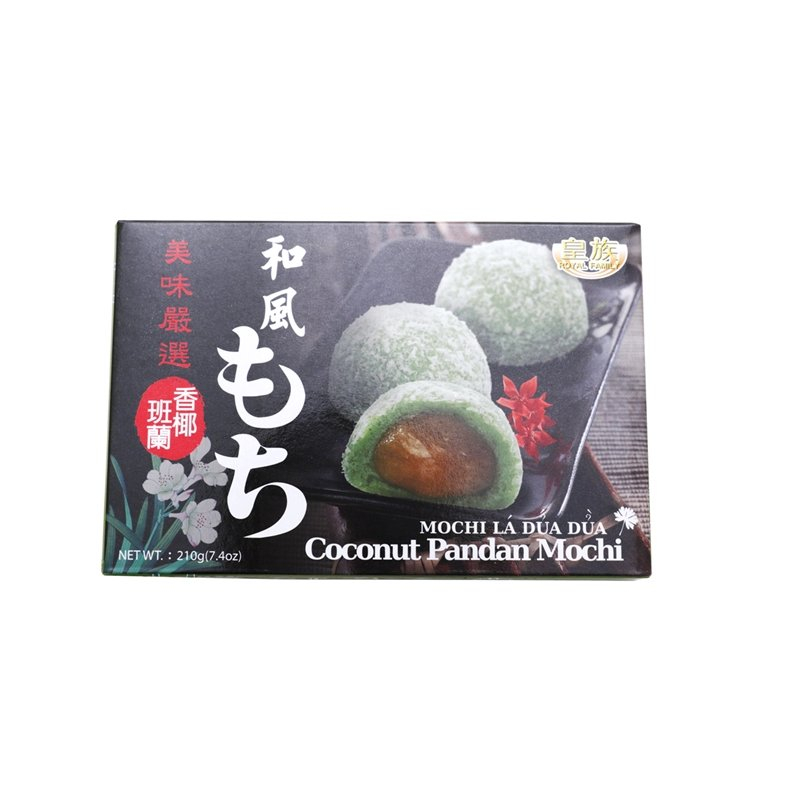 Mochis Noix De Coco Pandan 24 X 210 Gr - ROYAL FAMILY